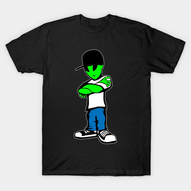 Alien T-Shirt by hobrath